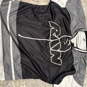 Black and Gray Men's Jersey